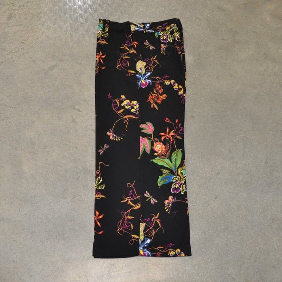H&M Wide Leg Floral Pants - Picture 6 of 10